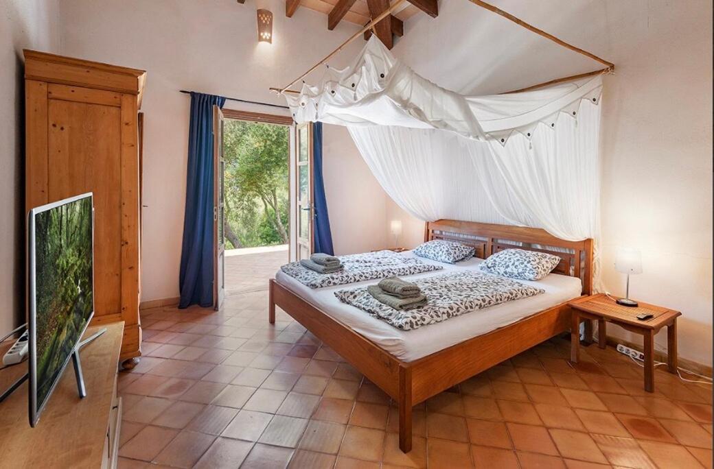 Finca Es Pujol Мария-де-ла-Салуд Экстерьер фото